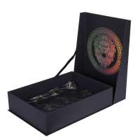 Cheap price Popular Black Perfume Cosmetic Packaging Gift Box